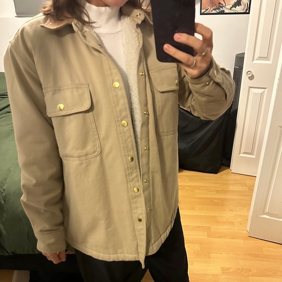 Sherpa Lined Tna workwear jacket - Picture 8 of 9